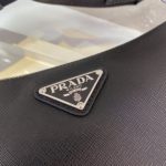 Prada Re-Nylon And Saffiano Shoulder Bag Black For Women, Women's Bags 9.4in/24cm 2VH113_2DMH_F0002_V_OOP