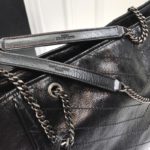 Saint Laurent Niki Shopping Bag Black For Women 13.8in/35cm YSL 