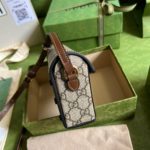 Gucci Horsebit 1955 Mini Bag Beige For Women, Women's Bags 7.1in/18cm GG ‎‎‎699296 92TCG 8563