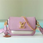Louis Vuitton Lockme Tender Pink For Women, Women’s Handbags, Shoulder And Crossbody Bags 7.5in/19cm LV 