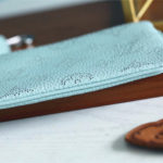 Louis Vuitton Key Pouch Mahina Light Blue For Women, Women's Wallets 5.1in/13cm LV
