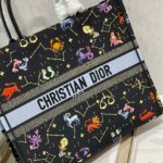 Christian Dior Large Dior Book Tote Black, For Women, Women’s Handbags 16.5in/42cm CD