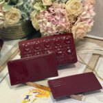 Christian Dior Lady Dior Pouch Maroon, For Women, Women’s Handbags 8.5in/21.5cm CD