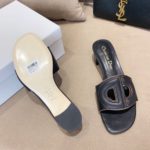 Christian Dior D Club Slide Black For Women CD