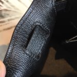 Hermes Kelly Black For Women Gold Toned Hardware 10in/25cm