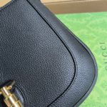 Gucci Jackie 1961 Small Shoulder Bag Black For Women, Women's Bags 10.8in/28cm GG ‎636709 10O0G 1000