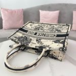 Christian Dior Medium Dior Book Tote White Multicolor , For Women, Women’s Handbags 14in/36cm CD M1296ZRHZ_M941