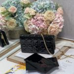 Christian Dior Lady Dior Pouch Black, For Women, Women’s Handbags 8.5in/21.5cm CD S0204OVRB_M900