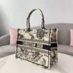 Christian Dior Medium Dior Book Tote White Multicolor , For Women, Women’s Handbags 14in/36cm CD M1296ZRHZ_M941