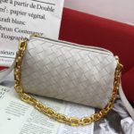 Bottega Veneta Crossbody Bag White, For Women, Women's Bags 9.4in/24cm