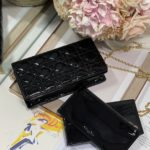 Christian Dior Lady Dior Pouch Black, For Women, Women’s Handbags 8.5in/21.5cm CD S0204OVRB_M900