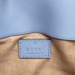 Gucci Marmont Super Mini Bag Blue For Women, Women's Bags 6.2in/17cm GG