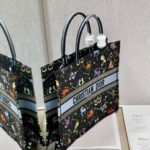 Christian Dior Large Dior Book Tote Black, For Women, Women’s Handbags 16.5in/42cm CD