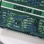 Christian Dior Large Dior Book Tote Green Multicolor, For Women, Women’s Handbags 16.5in/42cm CD