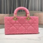 Christian Dior Lady D-Joy Bag Pink, For Women Women’s Handbags 26cm/10in CD M0540WTJA_M929