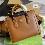 Gucci Diana Small Tote Bag Brown For Women, Women's Bags 11in/27cm GG