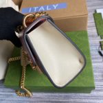 Gucci Padlock Small Gucci Strawberry Shoulder Bag Beige For Women, Women's Bags 7.9in/20cm GG