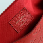 Louis Vuitton Pochette Felicie Monogram Empreinte Red For Women, Women's Wallets 8.3in/21cm LV