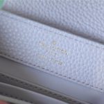 Louis Vuitton Capucines Mini Taurillon Light Blue/ Creme For Women, Women's Handbags, Shoulder And Crossbody Bags 21cm/8.3in LV