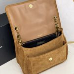 Saint Laurent Niki Medium Chain Bag Brown For Women 11in/28cm YSL P00454259