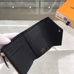 Louis Vuitton Victorine Wallet Monogram Empreinte Black For Women, Women's Wallets 4.7in/12cm LV M64060
