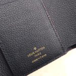 Louis Vuitton Victorine Wallet Monogram Empreinte Navy Blue/ Red For Women, Women's Wallets 4.7in/12cm LV M64577