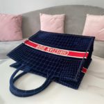 Christian Dior Large Dior Book Tote Red Blue, For Women, Women’s Handbags 16.5in/42cm CD