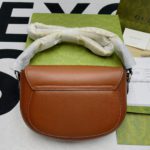 Gucci Aria Shoulder Bag Brown For Women, Women's Bags 10.2in/25cm GG