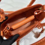 Prada Double Saffiano Mini Bag Orange For Women, Women's Bags 9.8in/25cm 1BG443_2A4A_F0049_V_XOO