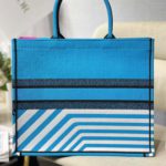 Christian Dior Large Dior Book Tote Blue And Pink, For Women, Women’s Handbags 16.5in/42cm CD
