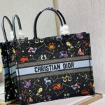 Christian Dior Large Dior Book Tote Black, For Women, Women’s Handbags 16.5in/42cm CD