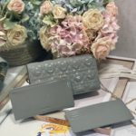 Christian Dior Lady Dior Pouch Gray, For Women, Women’s Handbags 8.5in/21.5cm CD S0204OVRB_M41G