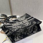 Christian Dior Large Dior Book Tote Black And White, For Women, Women’s Handbags 16.5in/42cm CD