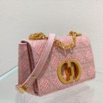 Christian Dior Medium Dior Caro Bag Pink, For Women, Women’s Handbags 25.5cm/10in CD