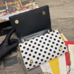 Dolce & Gabbana DG Girls CrossBody Bag With Polka Dots White For Women 8.3in/21cm DG