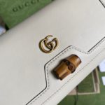 Gucci Diana Chain Wallet With Bamboo White For Women, Women's Bags 7.4in/19cm GG 658243 17Q0T 9022