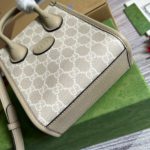 Gucci Mini Tote Bag With Interlocking G Beige For Women, Women's Bags 7.8in/20cm GG ‎671623 UULBT 9683