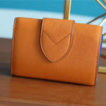 Louis Vuitton Pont 9 Compact Wallet Caramel Brown For Women, Women's Wallets 4.2in/12cm LV 