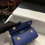 Dolce & Gabbana Small Sicily Bag In Dauphine Blue For Women 7.5in/19cm DG BB7116A100180648