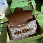 Gucci Horsebit 1955 Mini Bag Beige For Women, Women's Bags 7.1in/18cm GG ‎‎‎699296 92TCG 8563