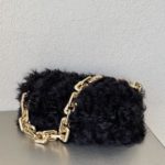 Bottega Veneta Chain Pouch Black, For Women, Women's Bags 12.2in/31cm 620230V13L02132