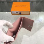 Louis Vuitton Capucines Sweet Brogues Taurillon Pink For Women, Women's Wallets 5.3in/13.5cm LV 