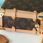 Louis Vuitton Side Trunk PM Monogram Canvas For Women, Women’s Bags, Shoulder And Crossbody Bags 8.3in/21cm LV 