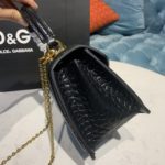 Dolce & Gabbana Small Devotion Bag Black For Women 7.5in/19cm DG 