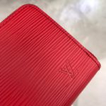Louis Vuitton Clemence Wallet Epi Red For Women, Women's Wallets 7.5in/19cm LV M60913
