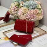 Christian Dior Lady Dior Pouch Red, For Women, Women’s Handbags 8.5in/21.5cm CD S0204OVRB_M323
