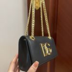 Dolce & Gabbana Polished 3.5 Phone Bag Black For Women 7.3in/19cm DG