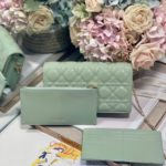 Christian Dior Lady Dior Pouch Seafoam, For Women, Women’s Handbags 8.5in/21.5cm CD