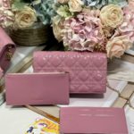 Christian Dior Lady Dior Pouch Pink, For Women, Women’s Handbags 8.5in/21.5cm CD