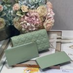 Christian Dior Lady Dior Pouch Seafoam, For Women, Women’s Handbags 8.5in/21.5cm CD